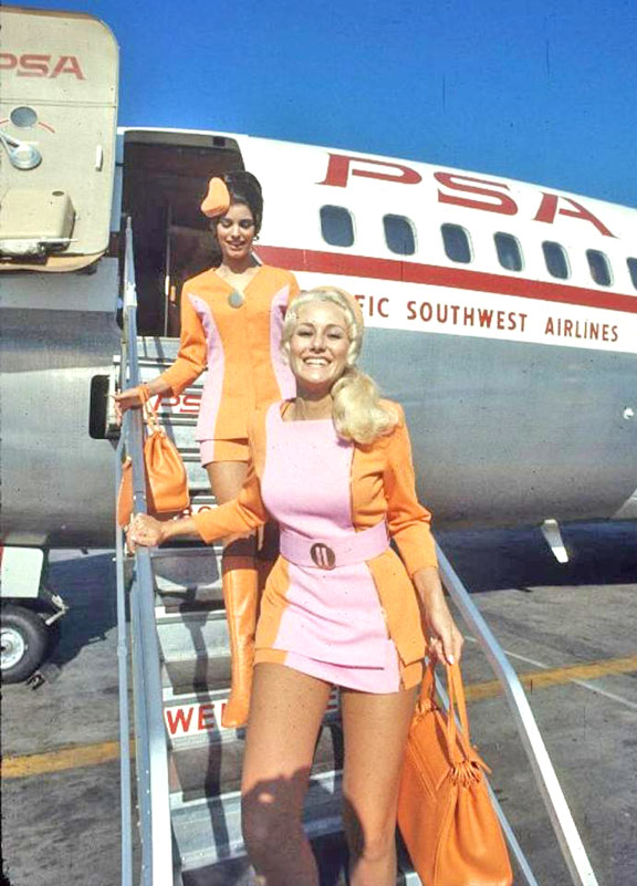 Psa Flight Attendants Adele Rabin 69 And Debbie Roel 68 
